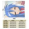 Konata Izumi L-Lucky S-Star Blankets Quality Super Warm  Throw Blanket Winter Students Home Decor Novelty Bedspread