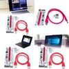 Pcie Pci-e Express 1x To 16x Gpu Extender Riser Card Adapter Btc Eth