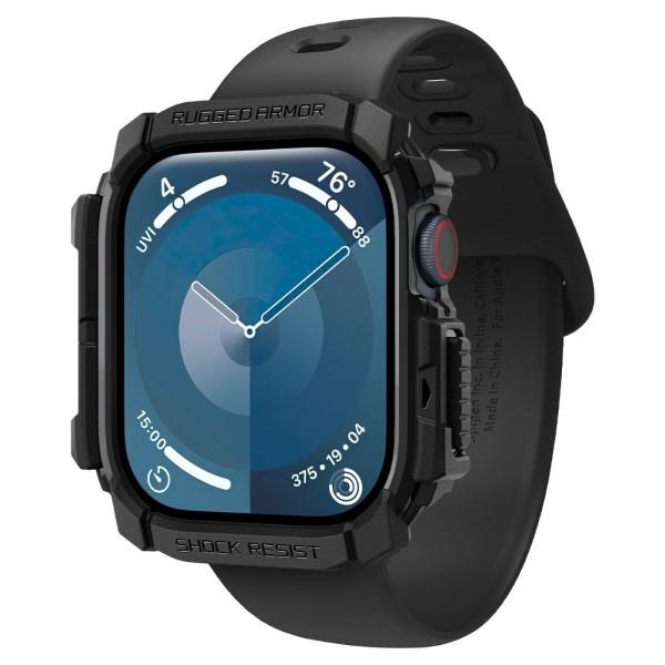 Spigen Rugged Armor Apple Watch 10 / 11 42mm black/black ACS08585