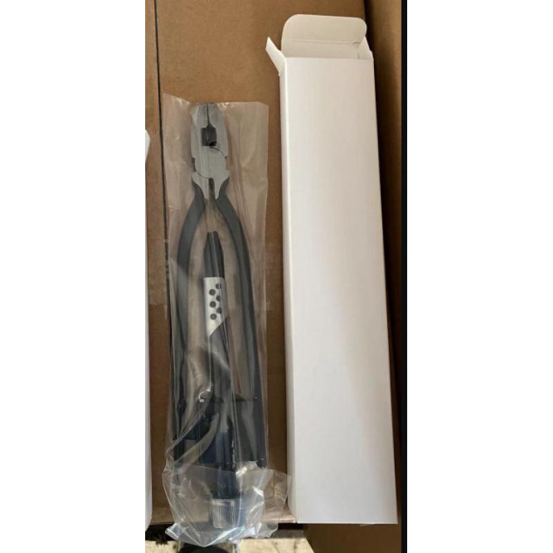 6-9 Inch One-Way Twist Pliers for Wire, Fuse, and Thread Twisting; Aviation Safety Lock and Wire Winding Pliers