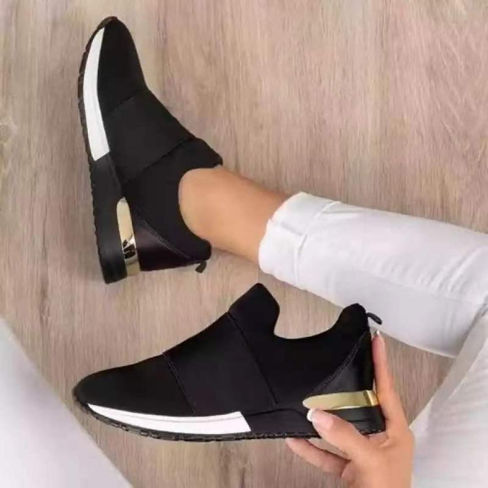 Women's Mesh Breathable Sneakers Fashion Zapatos De Mujer Casual Wedges Platform Women's Lightweight Walking spring autumn Shoes