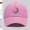 Pc Shimmering Moon Pattern Printed Baseball Cap Cool Printed Trucker Sun Hat Comfortable Lightweight Papa Cap Dad Mom Beach