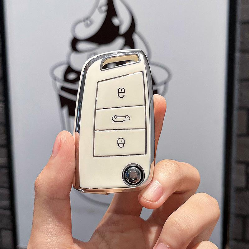 High-Grade Key Case for Volkswagen Passat 17-18 Models - Unisex Design
