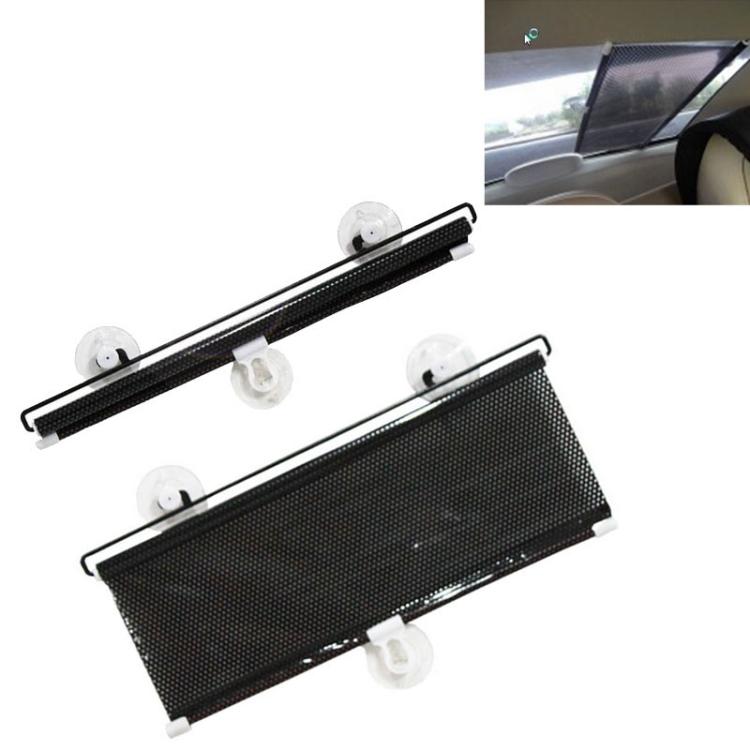 

Retractable Car Window Sun Shade for Automobile Back Windshield, Size: 125cm x 45cm, Random Color Delivery