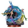 One Piece Figur Schwarze Perle Drei Drachen Sauron Super Riesige Tornado Hand Zweidimensionale Animation Peripherie Modell Geschenk