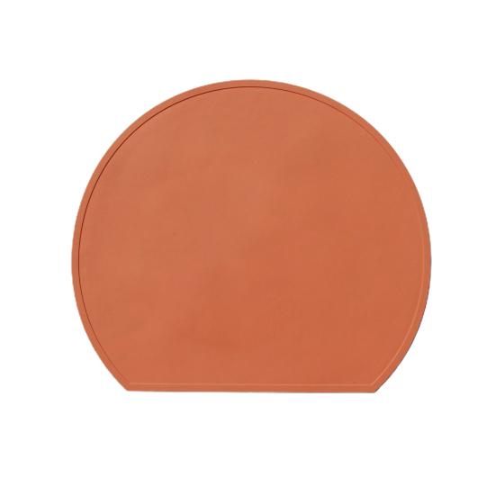 Nordic Style Heat Resistant Soft Silicone Placemat Restaurant Dining Table Mat