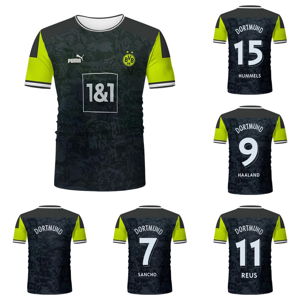 JJ's Dortmund Camiseta Futebol Especial Temporada Mens Uniforms