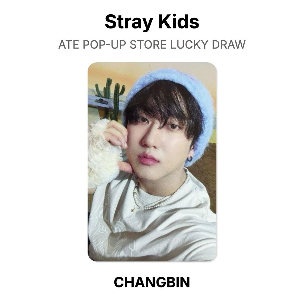 Stray Kids ATE POP-UP STORE LUCKY DRAW Official Photocard