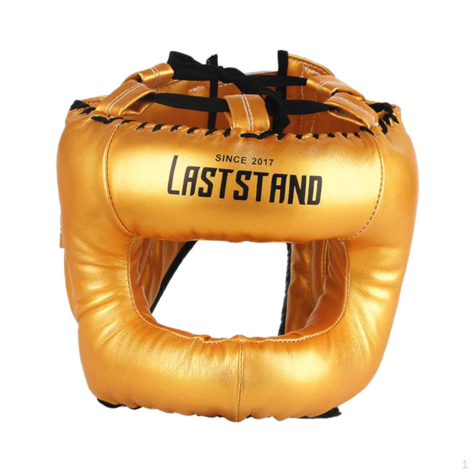 

Боксерский и кикбоксерский шлем, гибкий, легкий, для мужчин и женщин, идеально подходит для боевых искусств, золотой