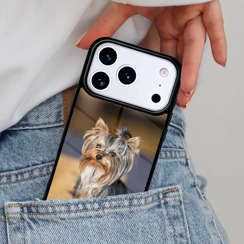 

yorkshire terrier dog puppy Phone Case for iPhone 17ProMax 12 13 14 15 16e 17 Pro Max Plus Air Cover iPhone 15 Pro Max