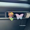 Kitty Cat Mermaid Car Air Vent Diffuser Stone Ornament Handmade Creative Gift Stress Relief Car Decoration