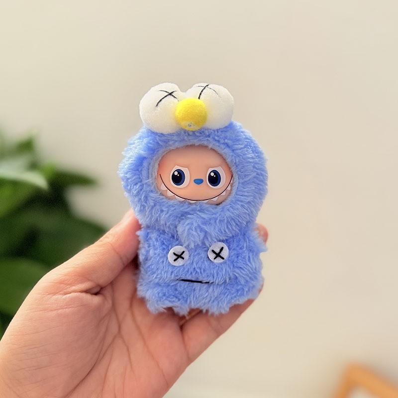 Vinyl Face Plush Blind Box Doll Clothes Dinosaur Shark Small Fragrant Wind Small Nose Ga Baby Clothes