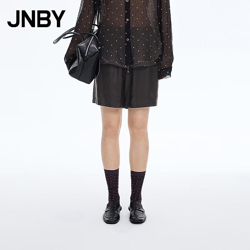 JNBY 2026 Summer Loose Wide-Leg Shorts XS