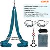 Aerial Silk & Yoga Swing, 8.7 Yards, Aerial Yoga Hammock Kit with 100gsm Nylon Fabric, Full Rigging Hardware & Easy Set-up Guide, Antigravity Flying