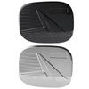 Fit For Mazda CX-50 2026 Fuel Tank Cover ABS Carbon Fiber Black Chrome Fuel Oil Gas Tank Cover