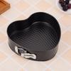 3Pcs Circular Square Heart-shaped Cake Embryo Mold Baking Tray Lockable Detachable Cake Embryo Baking Tray Kitchen Baking Tool