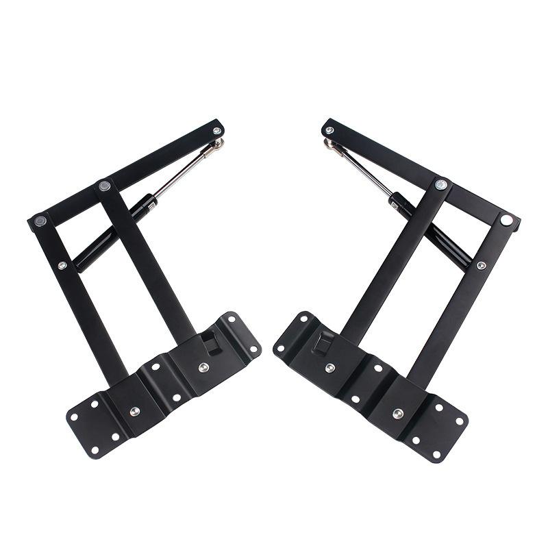 2 ks/sada DIY Zvedací Pružinový Pant Zvedací Deska Stolu Sklápěcí Mechanismus Kování Nábytkový Zvedák Sklápěcí Skříňový Pant