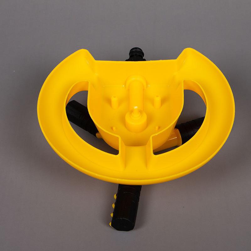 TikTok 360° Rotating Garden Sprinkler with Round Base and Three-Arm Nozzle