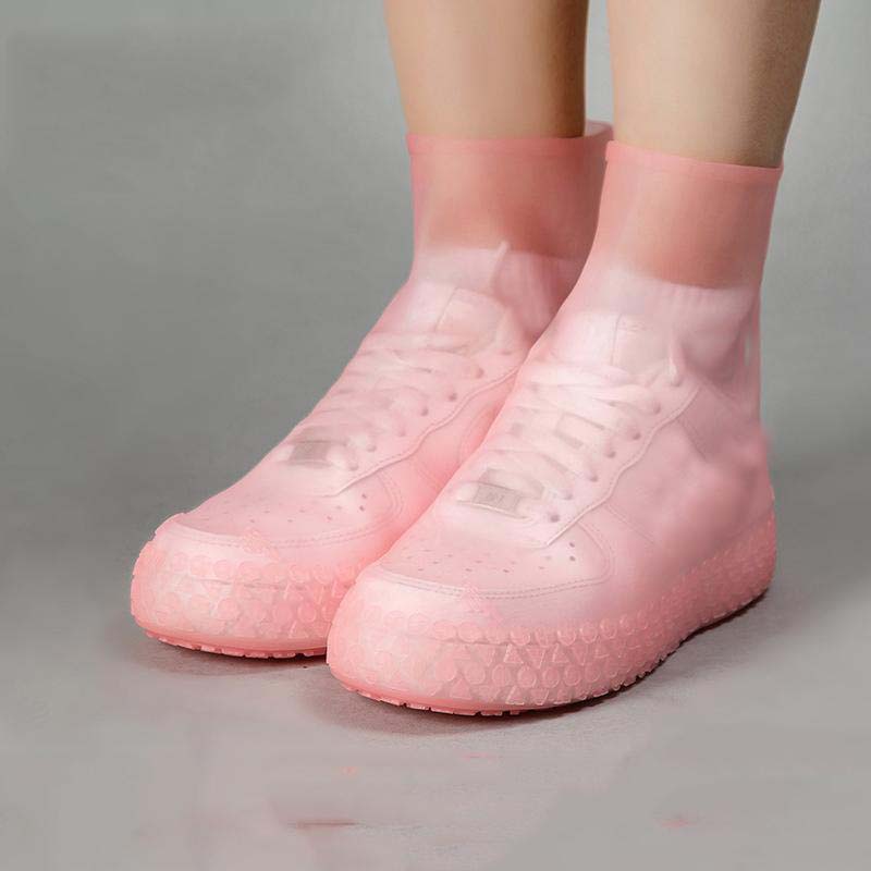 Couver-chaussures Imperméables En Latex - Taille L Pour Pointures 41-47 - Réutilisables, Pour Pluie, Boue, Rando