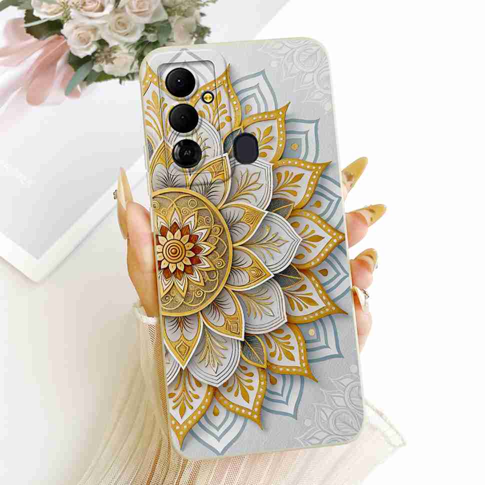 For Tecno Pop 6 Go BE6j Case Simple Style Silicone Shockproof Back Cover Coque For Tecno Pop6 Go POP 6 GO Phone Bumper Shell