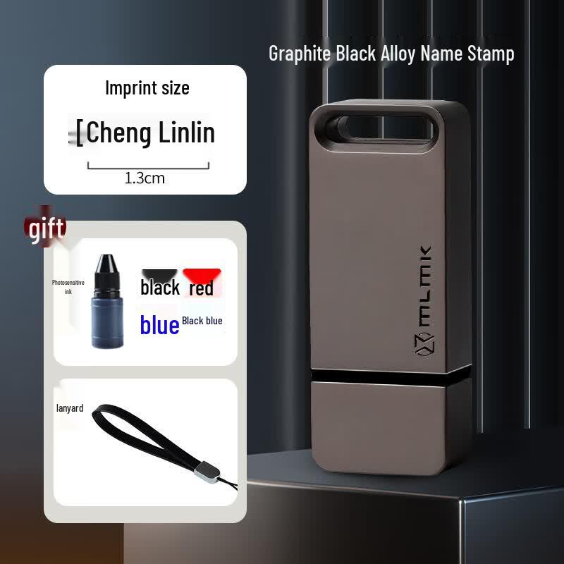 Custom Metal Signature Stamp