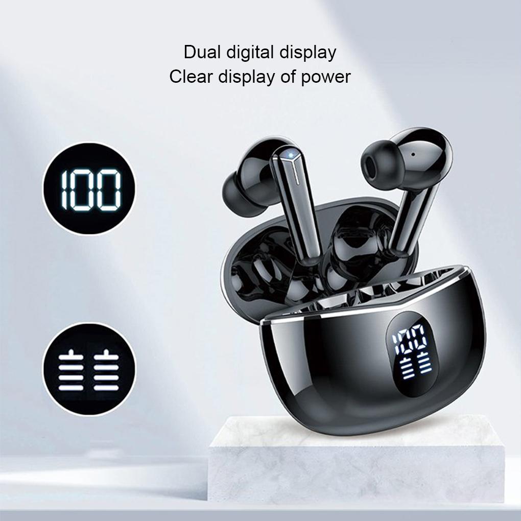 Bluetooth Earphone With LED Display And 48-Hour Playback Time Wireless Bluetooth Headset