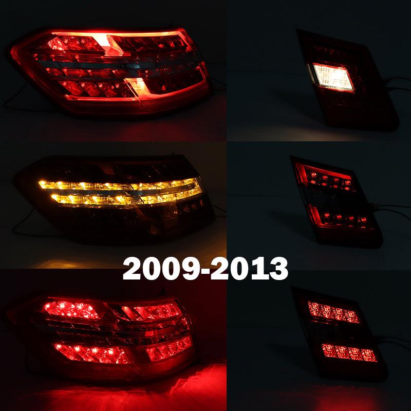 Car Light Assembly For Mercedes-Benz E Class W212 2009-2016 Sedan  LED Tail Light Warning Brake Signal Lamp Exterior Accessories
