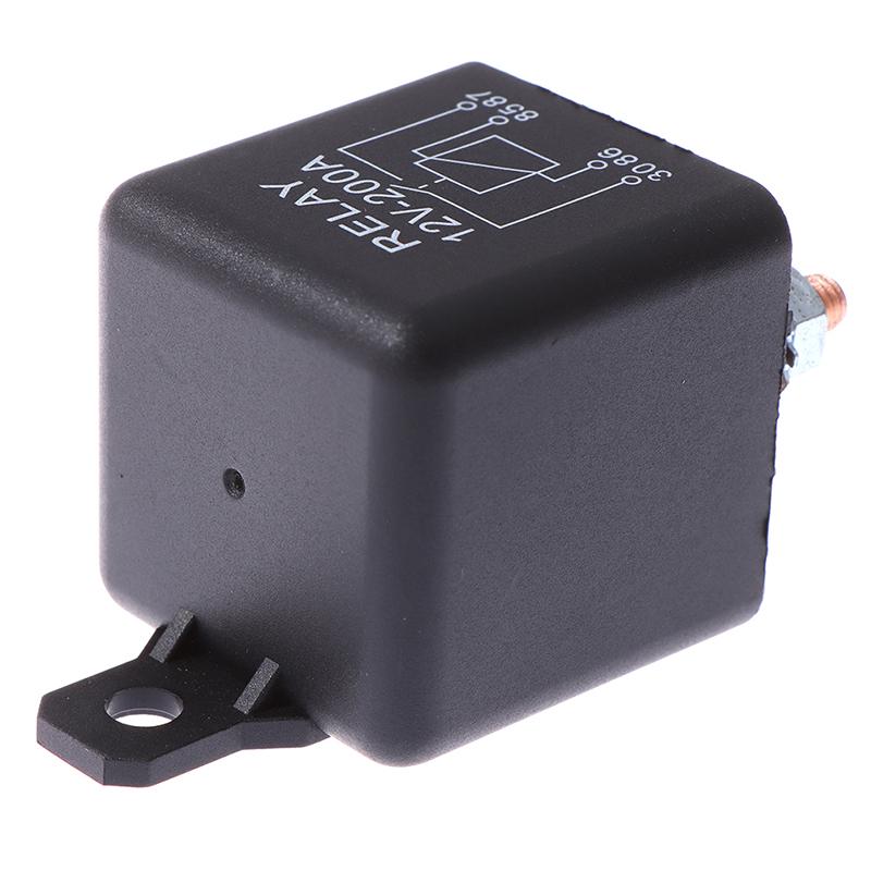 12V 200 Amp Heavy Duty Split Charge/Winch Relay for Car Van Boat 4 Pin