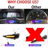 2x LED Dynamic Turn Signal Light Mirror Indicator Blinker Lamp for Honda Civic MK8 8th Hatchback 3 or 5 Door Type-S Type-R 05-12