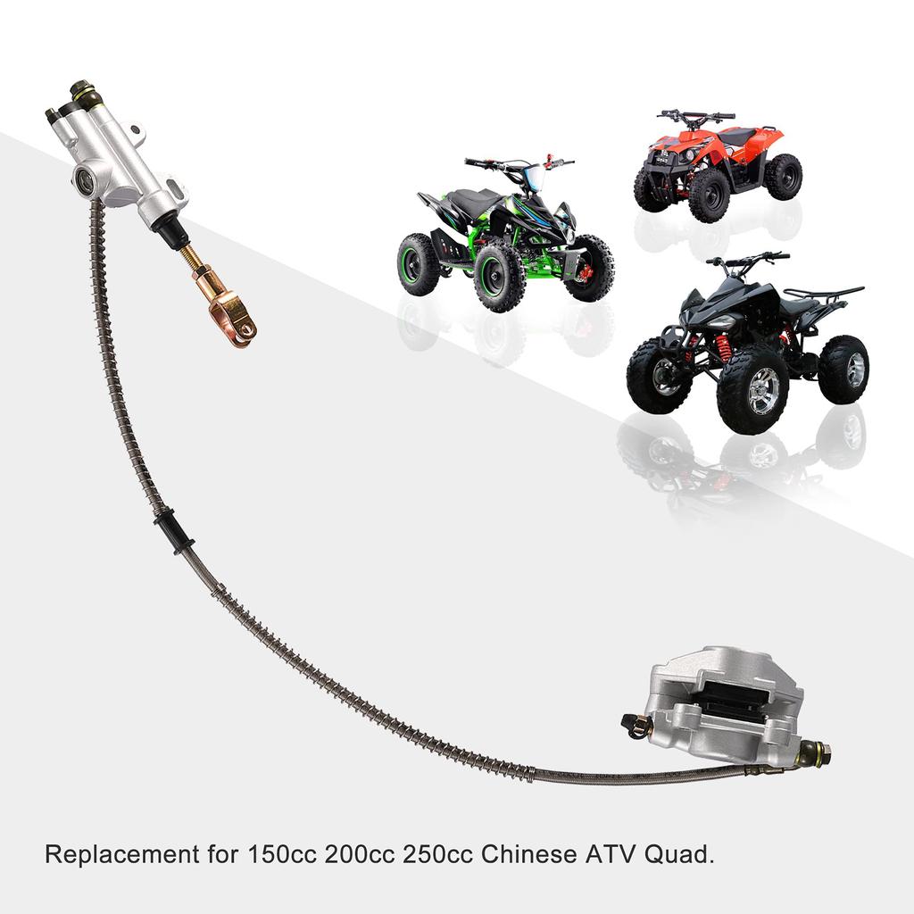 Professional Rear Disc Brake Assembly Caliper Replacement Upgraded Your Vehicle Safety Suiatble for Chinese ATV Quad