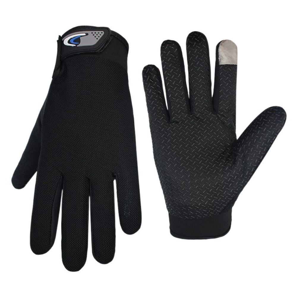 Full Finger Full Finger Gloves Thin Fishing Gloves Cool Cycling Gloves  Training