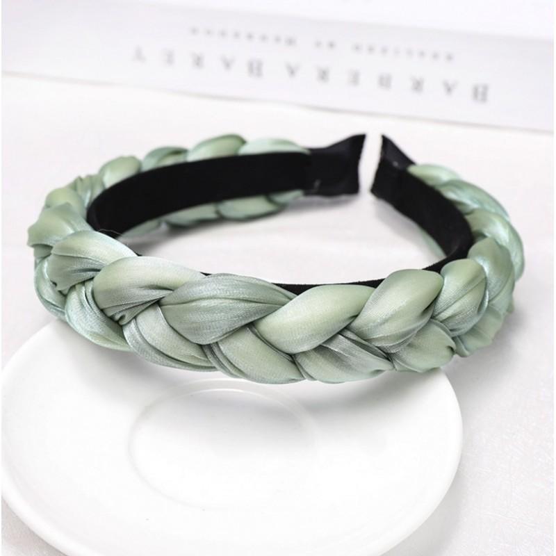 Braided Fabric Headband Women's Elastic Soft Fashionable Ornament Fashion