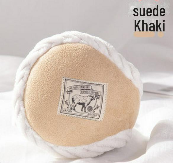 

Модные складные замшевые наушники 2023 года: Тепло и стильно для осени и зимы Suede хаки