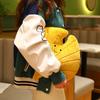 Green Plant Plush Doll Leaf Shaped Pillow Soft and Comfortable Cushion for Relaxation Whimsical and Fun Home Decoration