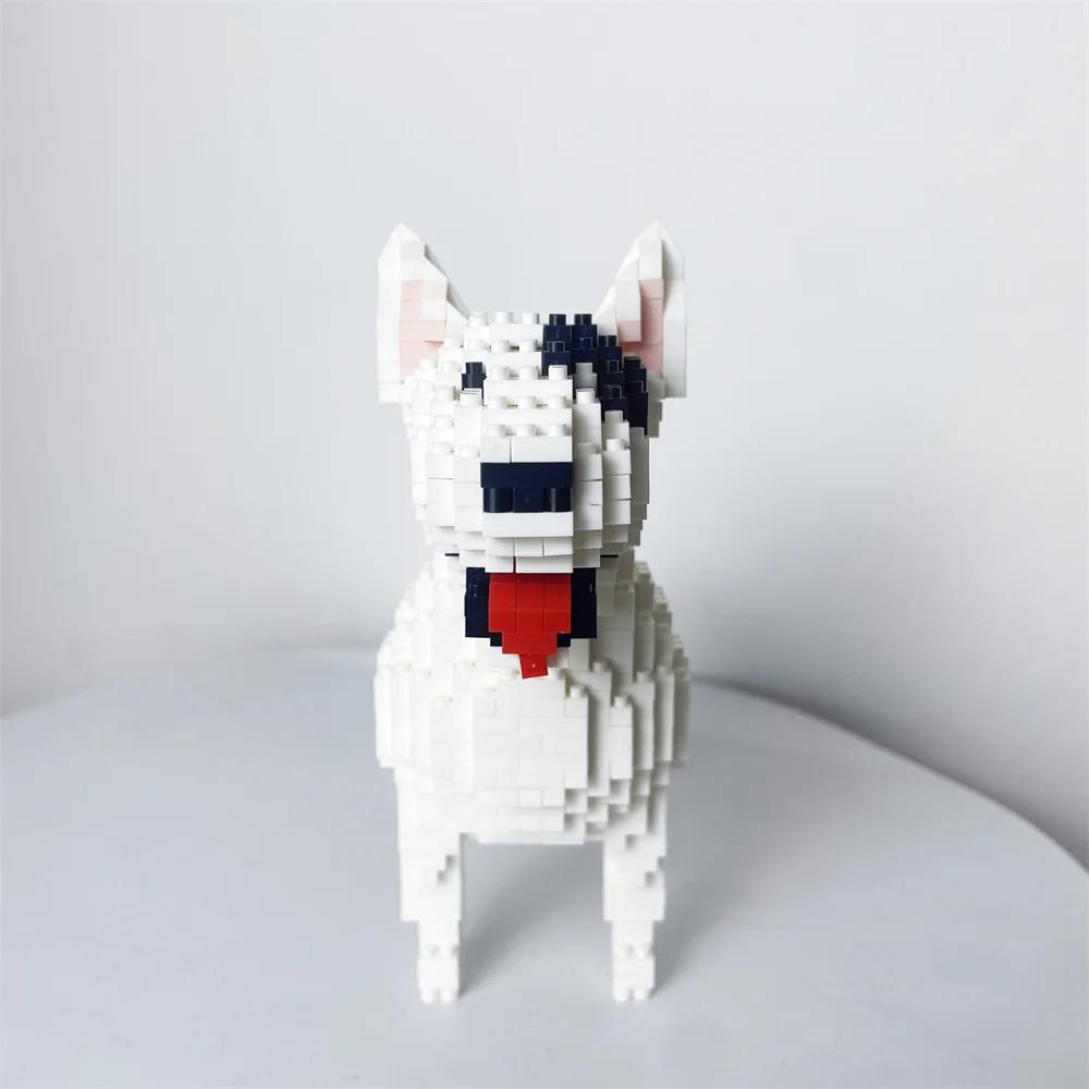 Knew Gebaut Hund Mikro Mini Bausteine Spielzeug: Entzückender Dobermann Pinscher Ideales Geschenk für Tierliebhaber Feiern Sie die Hundegesellschaft