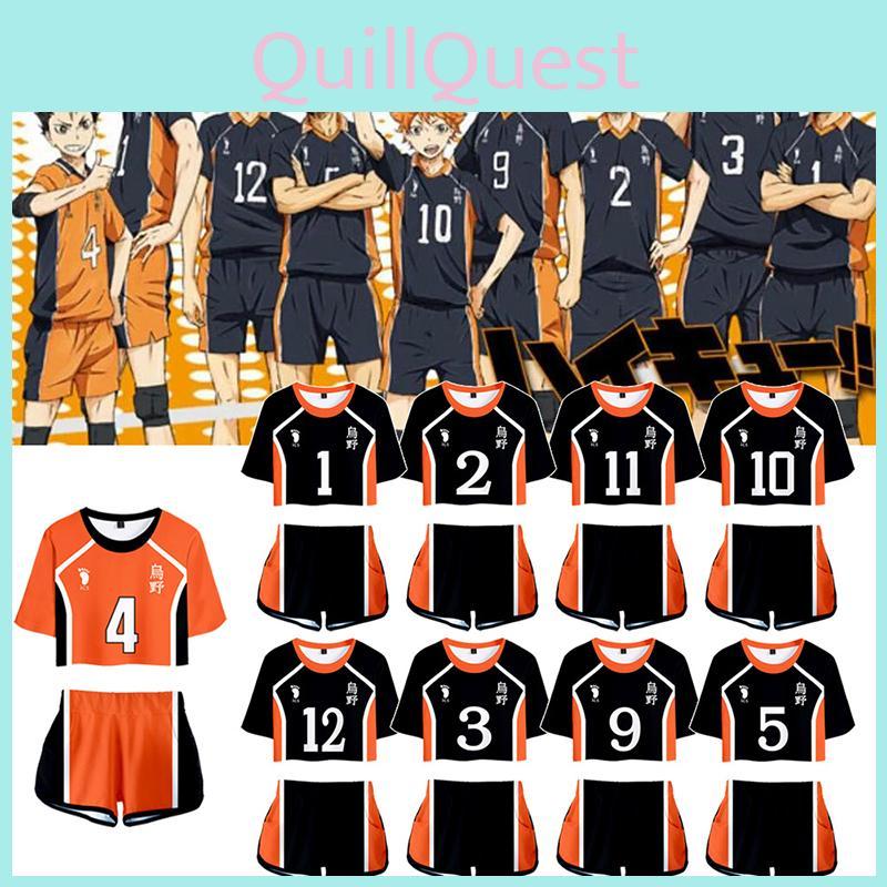 Nekoma Haikyuu Karasuno High School 3d Printed Tshirt Shorts Suit Women Costume