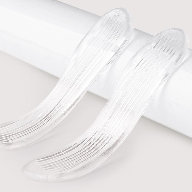 1Pair Gel High Heels Heel Protectors Stickers Women Shoes Heel Cushion Foot Care Non Slip Shoe Pads For Adjustable Size Insoles