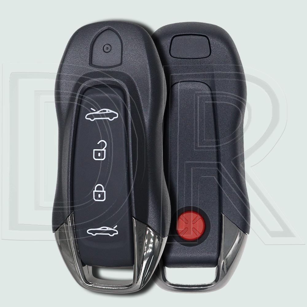 

DR Car Remote Key Shell Case Housing Cover For Porsche Panamera Macan Ev Spyder Carrera 911 970 981 991 Cayman Cayenne Taycan