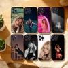 Singer S-Shakira Phone Case For iPhone17 16 15 14 13 12 11 Pro Max Plus,5G Soft Black Case
