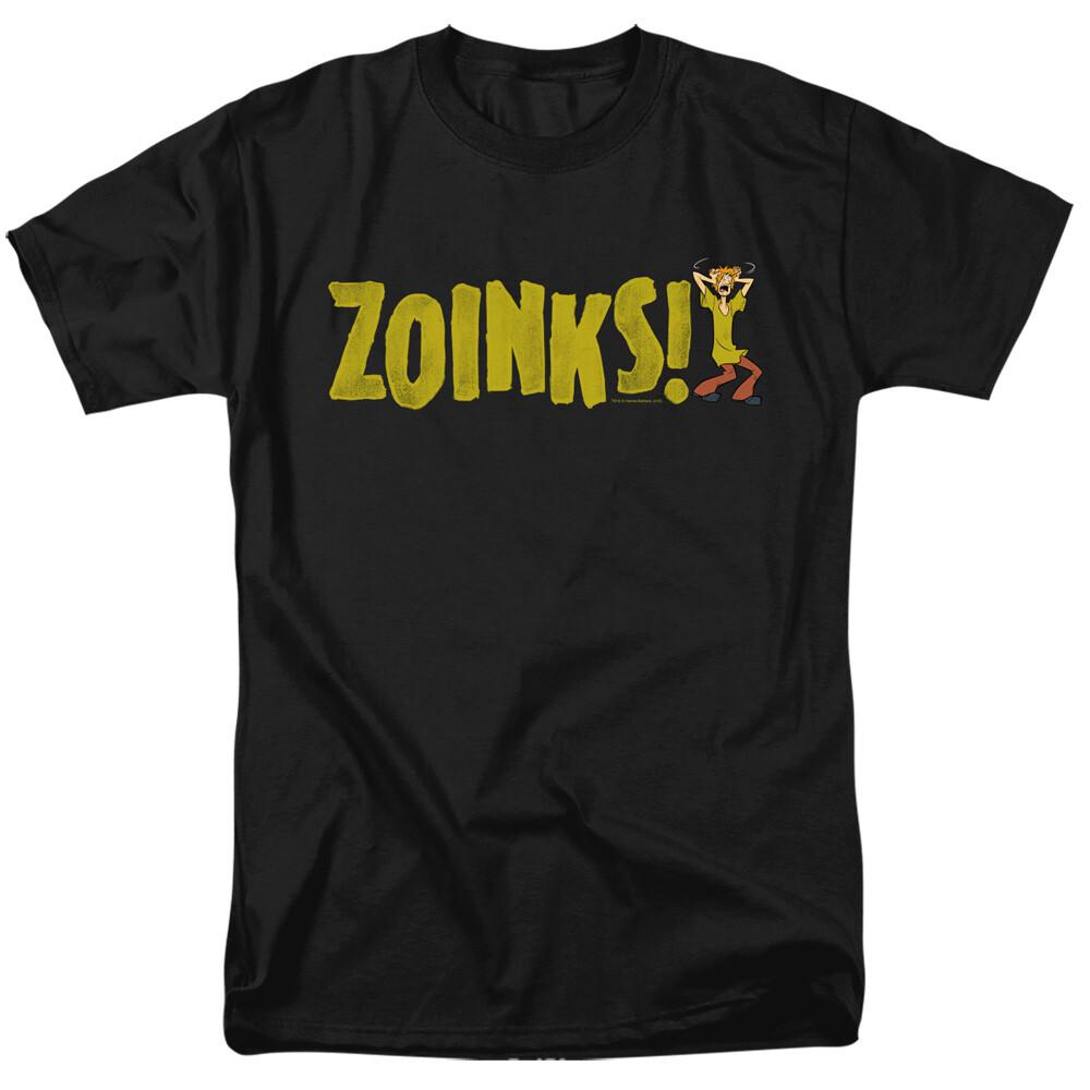 Scooby Doo Zoinks Licensed Adult T-shirt S
