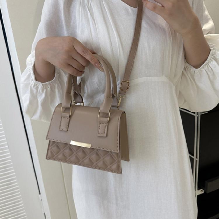 Unique Square Bag for Fashionistas Practical and Stylish PU Shoulder Bag Handbag