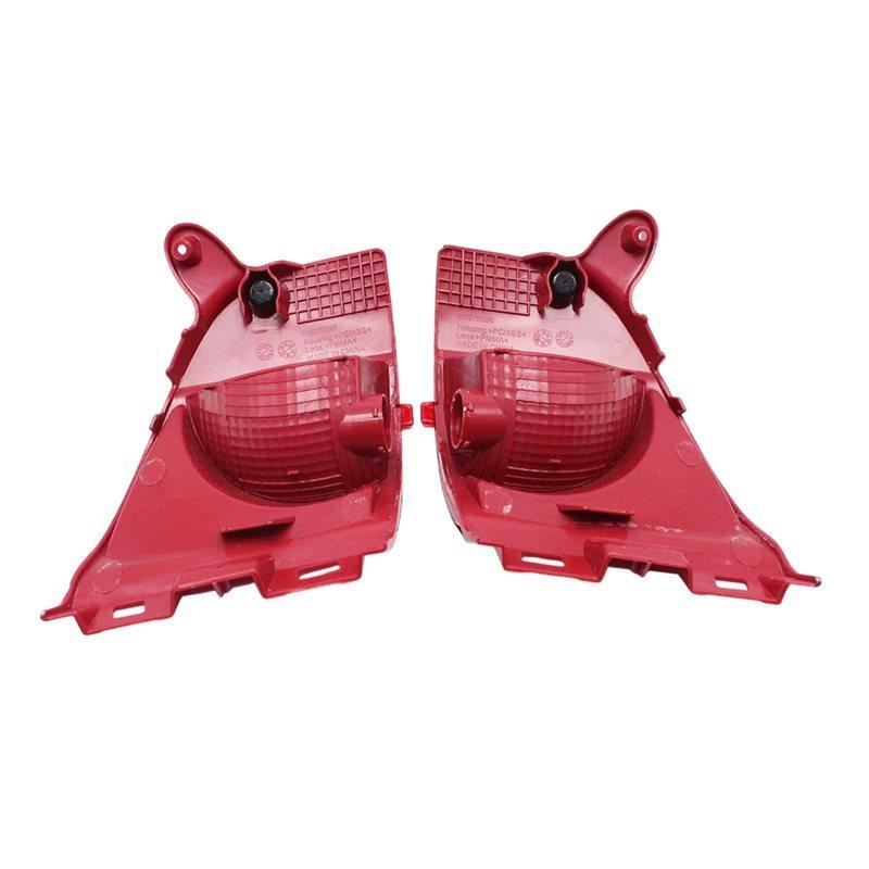 1Pair Rear Bumper Lamp Brake Light 6350GJ 6350GH For 308CC C3 2008 Citroen C3XR 09-14 Rear Fog Lamp Reflector