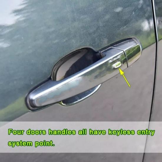 For Chevrolet Blazer - Carbon Fiber Door Handle Cover Trims Accessories