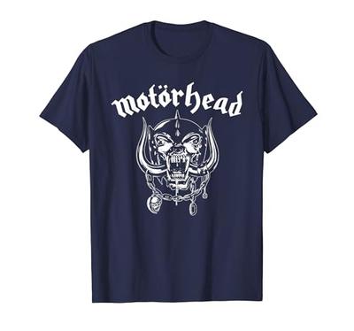 Motörhead Flat Warpig Navy T-Shirt