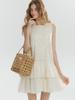 Sinseuden Shimmer Balloon Mini Dress