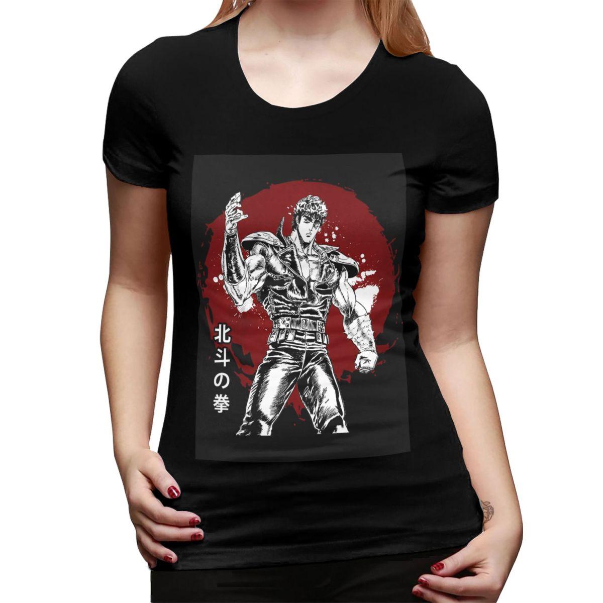 

Fist Of The North Star Raoh Classic TShirt for Women Round Neck Streetwear T Shirts Womens Tees Short Summer Clothes Tops 2XL