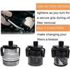 Universal Three-Jaw Oil Filter Wrench Adjustable 55-115mm Car Repair And Maintenance Three-Claw Oil Filter Removal Tool