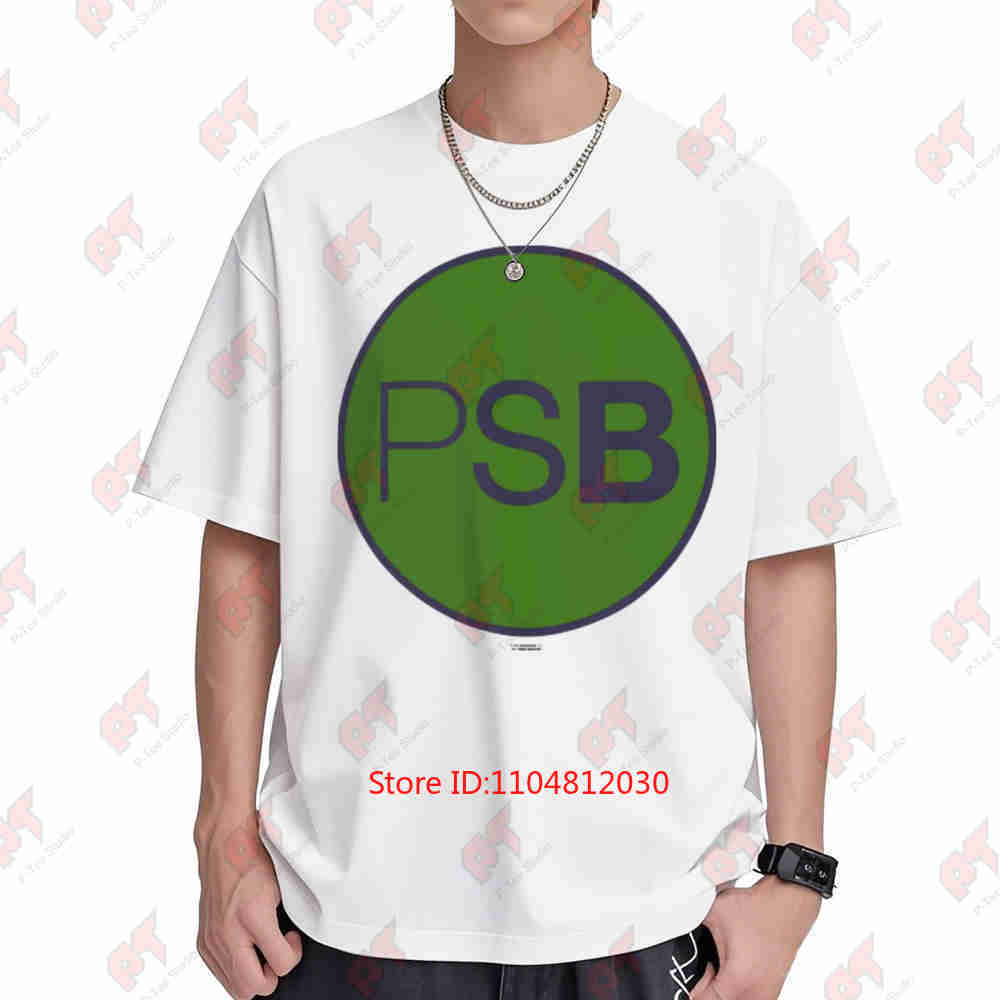 1991 Pet Shop Boys Short Sleeve Tee 100% Cotton T-Shirt