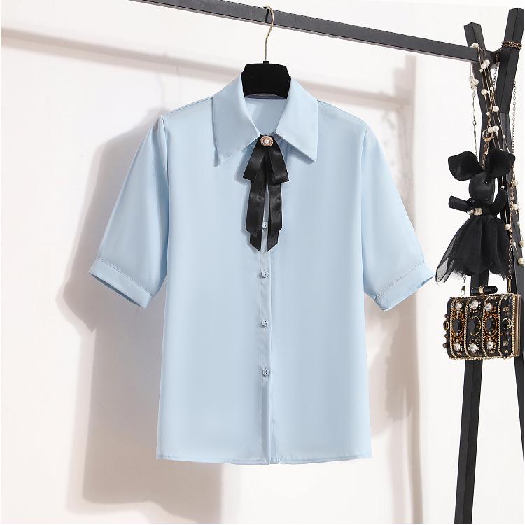 2026 Spring/Autumn Women's Korean Style Suit: Elegant Shirt & Skirt Two-Piece Set