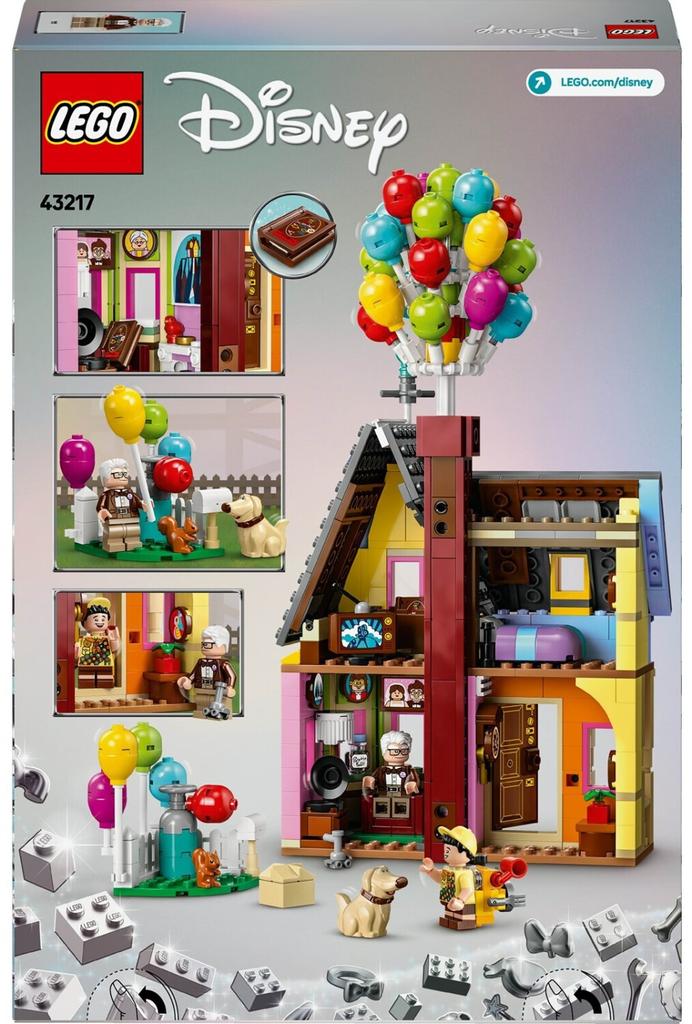 LEGO Constructor House Disney – Carl's House from the Movie "Up" (43217)